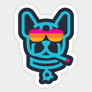 High and Mighty Doggy Style Sticker